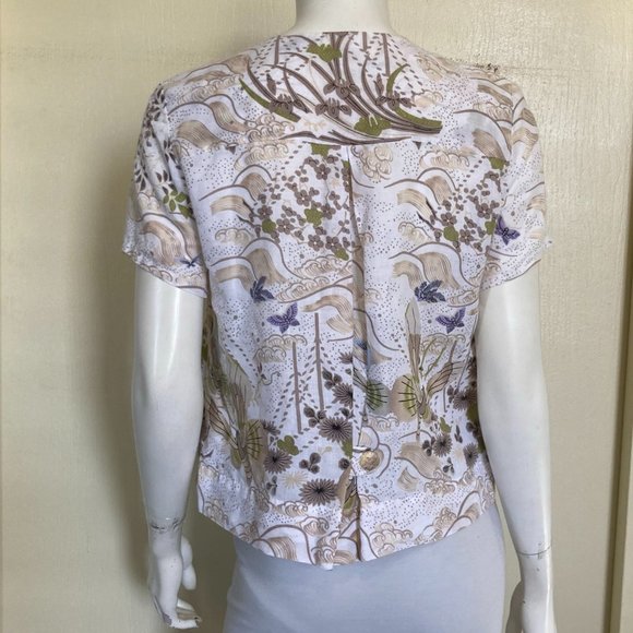 Citron Button Down Shirt XS - Picture 2 of 4